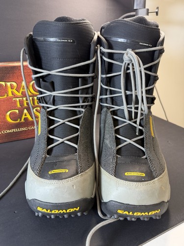 Salomon snowboard boots - salomon, black